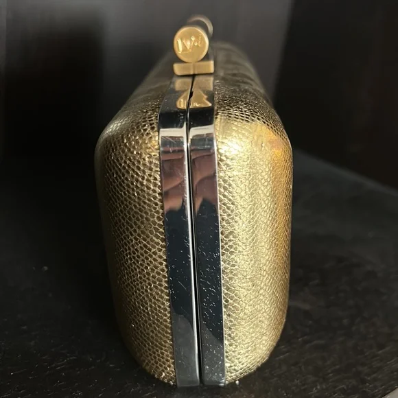 Diane von Furstenberg Tonda Embossed Clutch WD10709-ID - Picture 3 of 7